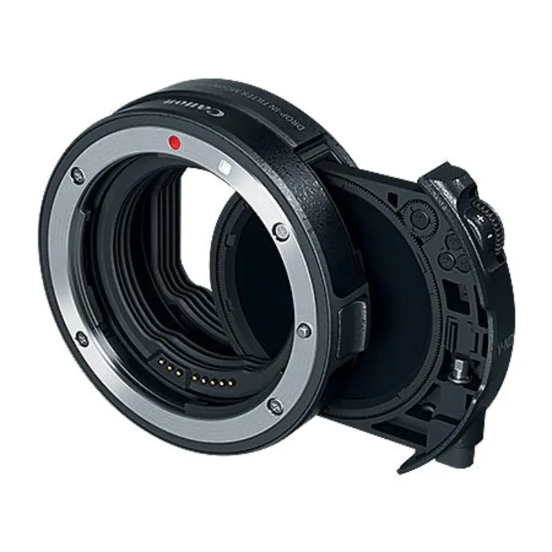 Canon EF-EOS R Drop-in Filter Adapter with Variable ND Filter A