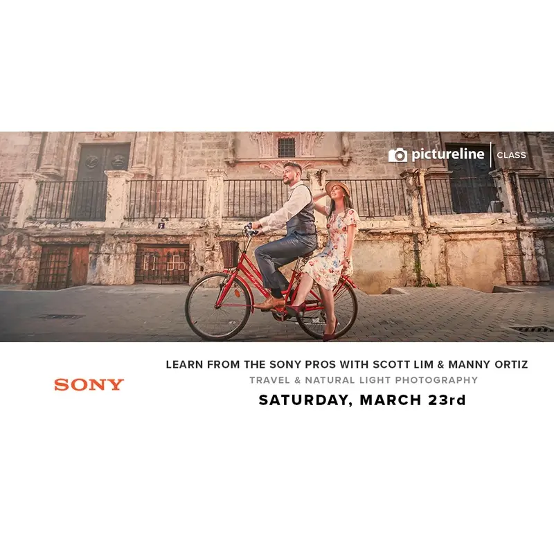 Learn from the Sony Pros: Travel & Natural Light Photography (March 23rd, Saturday)