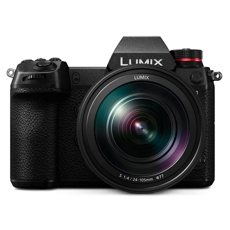 Panasonic Lumix S1 Mirrorless Camera Body with 24-105mm f/4 Lens