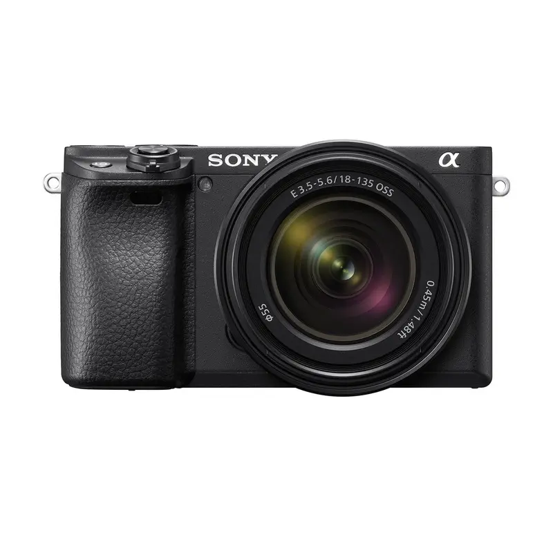 Sony Alpha a6400 Mirrorless Digital Camera with E-Mount 18-135mm Lens (Black)
