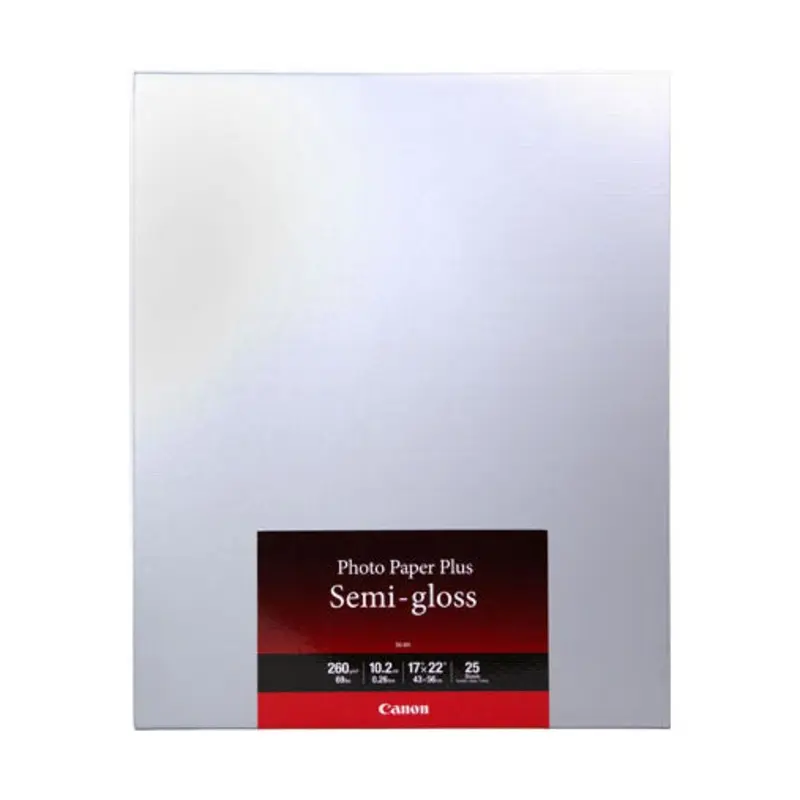 Canon SG-201 Photo Paper Plus Semi-Gloss 17x22" (25)