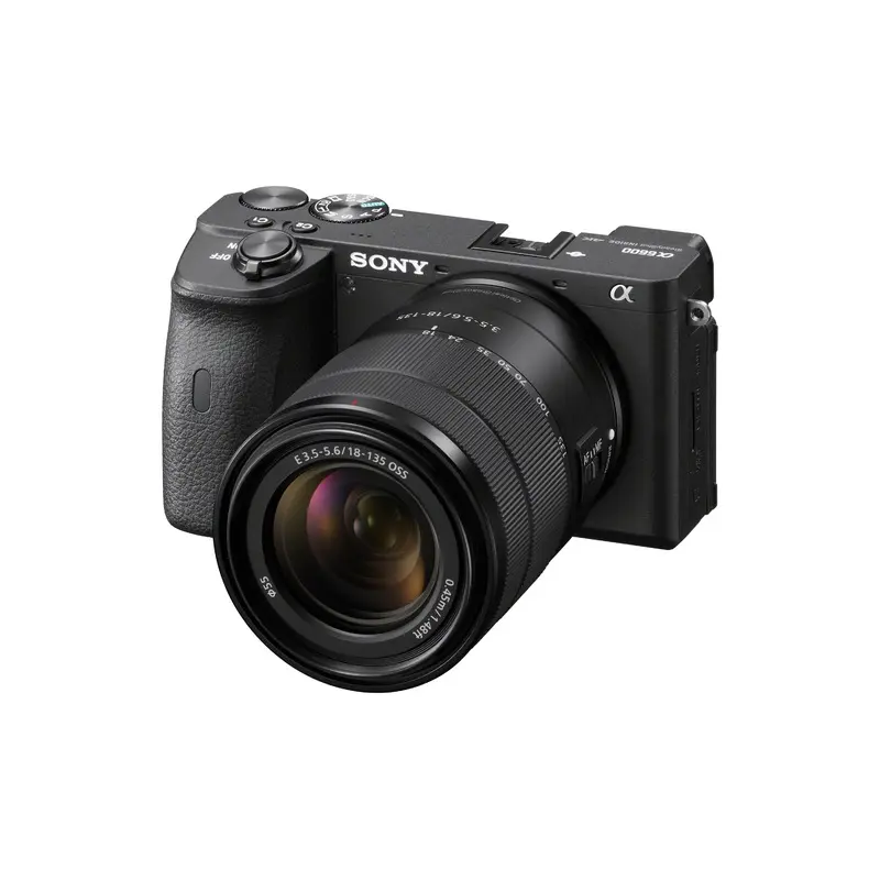 Sony Alpha a6600 Mirrorless Digital Camera with E-Mount 18-135mm Lens