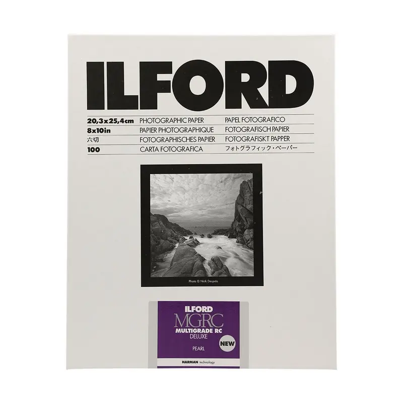 Ilford Multigrade RC Deluxe Pearl 8X10 100