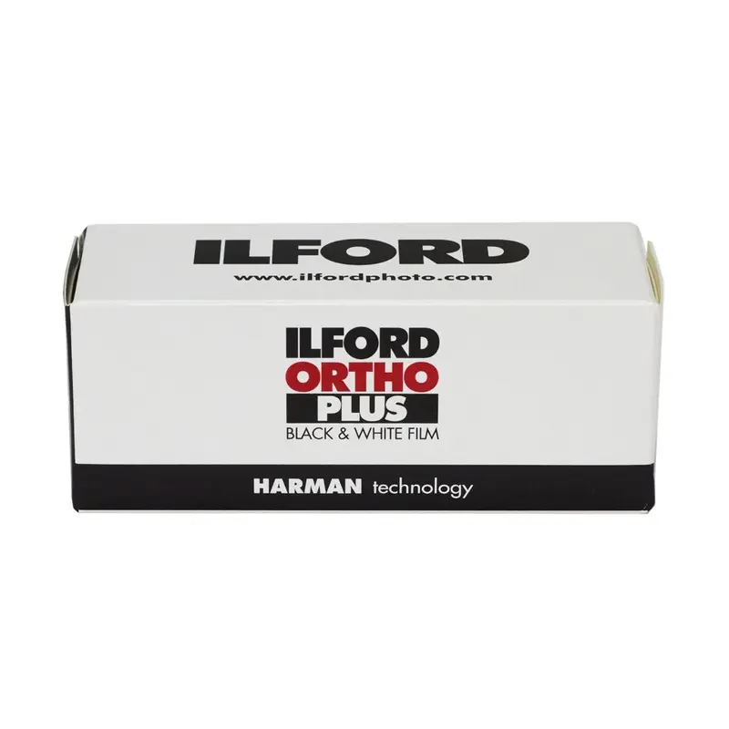 Ilford ORTHO Plus 120 Black & White Negative Film (ISO 80 - One Roll)