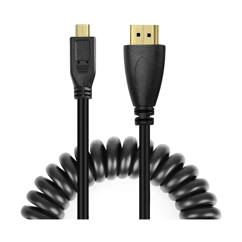 pictureline Full HDMI to Micro HDMI Coiled 20 Cable
