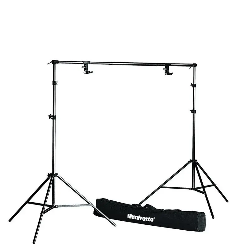 Manfrotto 1314B Backdrop Support System (bag, stands, support & spring)
