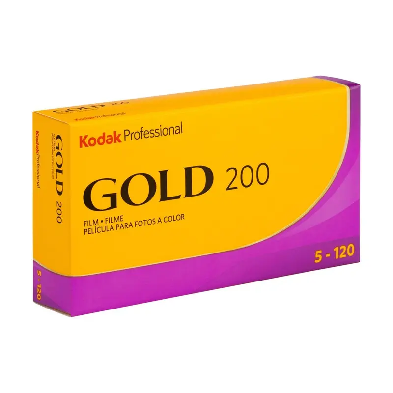Kodak Gold 200 120 Color Neg. Film (One Roll)