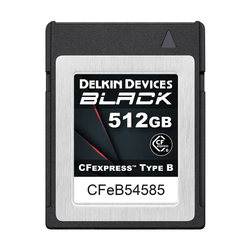 Delkin Devices 512GB BLACK CFexpress Type B Memory Card