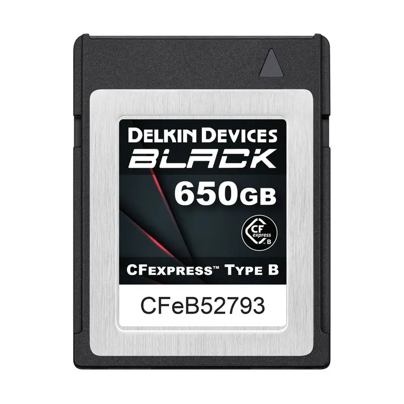 Delkin Devices 650GB BLACK CFexpress Type B Memory Card