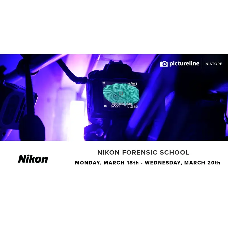 Nikon Forensic School (March 18th-20th, Monday-Wednesday)