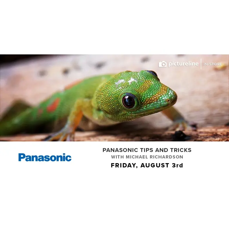 Panasonic Tips and Tricks with Michael Richardson (August 3rd, Friday)