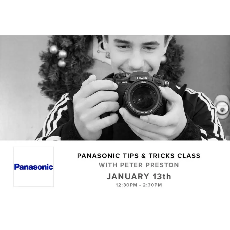 Panasonic Tips & Tricks (January 13th)