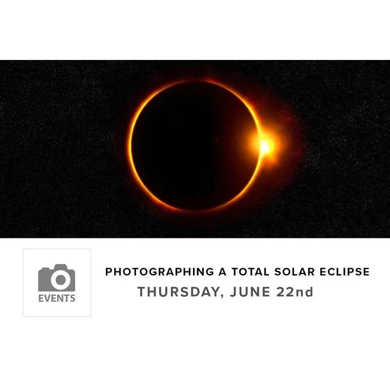 Photographing a Total Solar Eclipse with Terence Murtagh