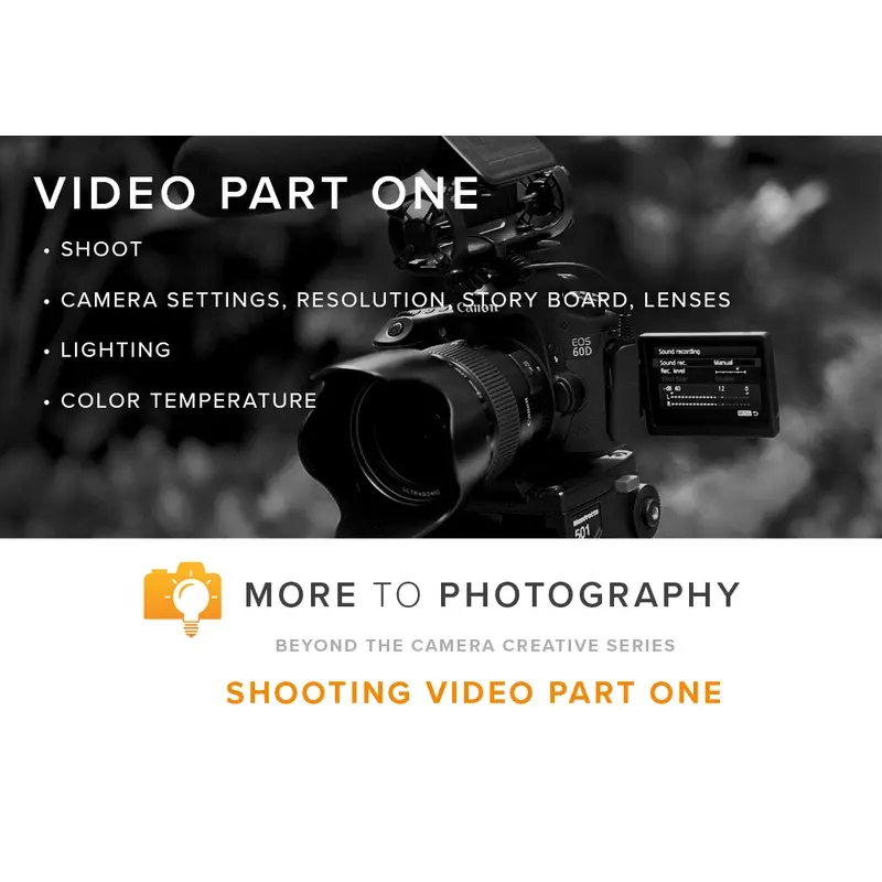 Shooting Video with DSLR Part 1 (June 23rd, Saturday)
