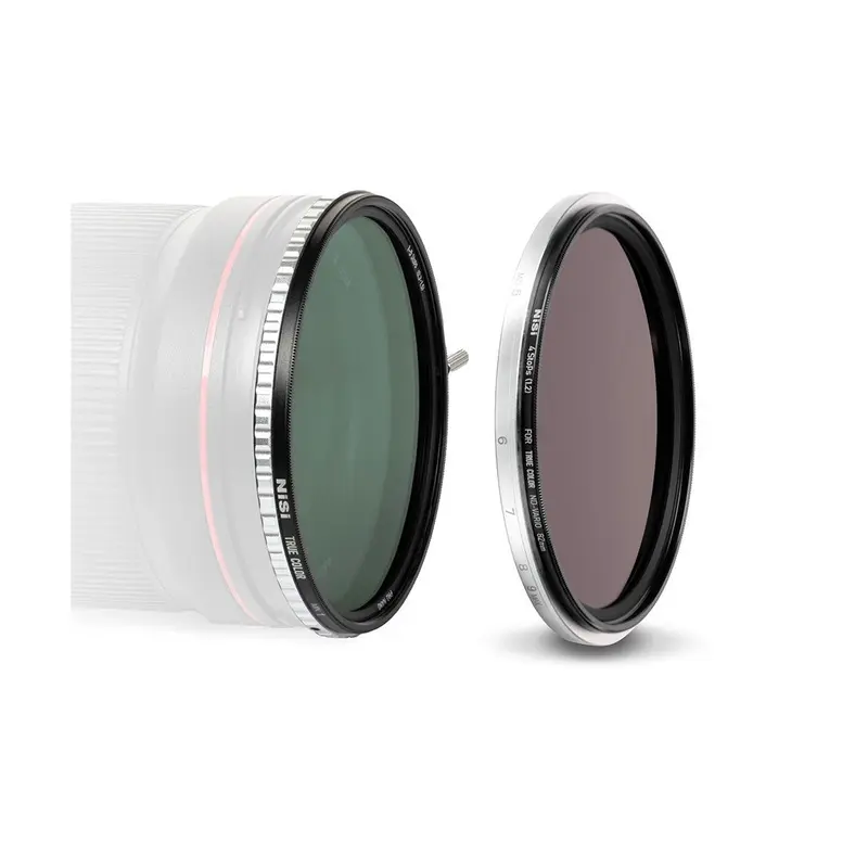 NiSi 82mm Swift True Color VND Kit 1-9 stops (1-5 Stops VND + 4 Stop ND)