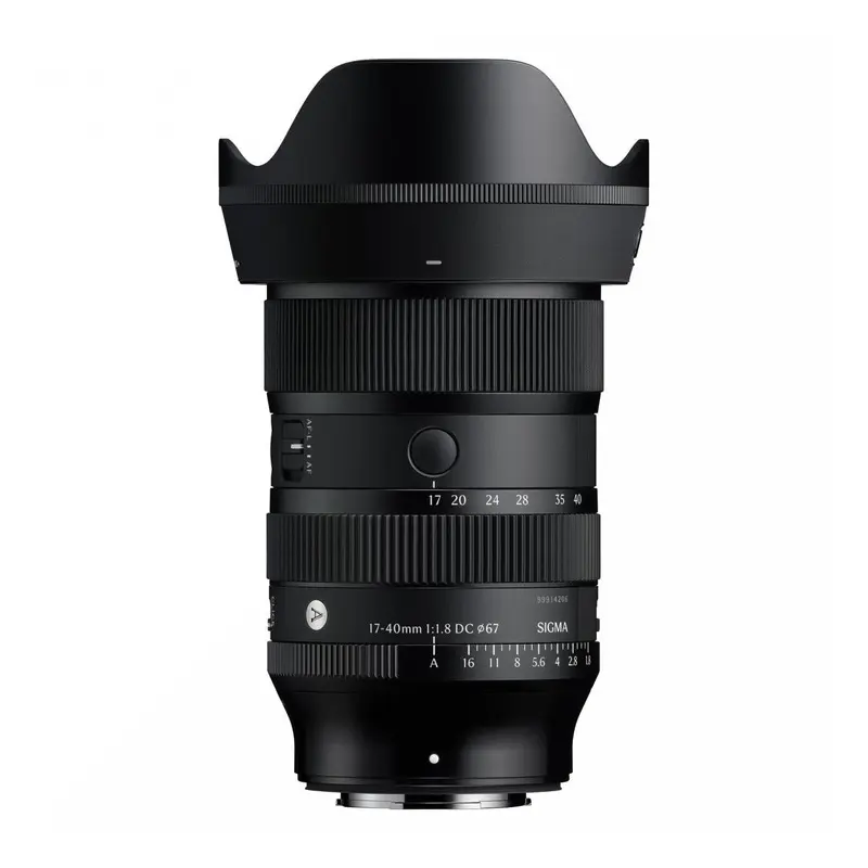 Sigma 17-40mm f/1.8 DC ART Lens for Fuji X-Mount (APS-C)