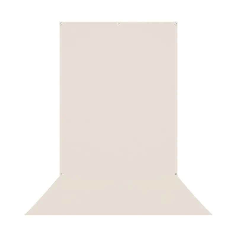 Westcott X-Drop Wrinkle-Resistant Backdrop - Buttermilk White (5' x 12')