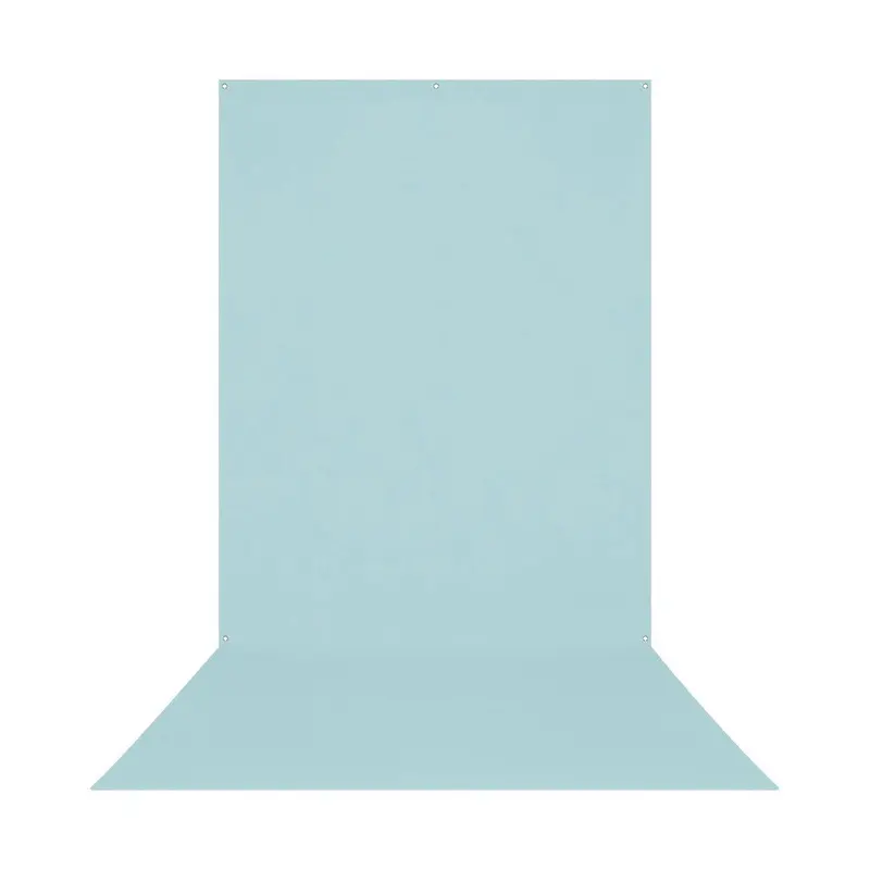 Westcott X-Drop Wrinkle-Resistant Backdrop - Pastel Blue (5' x 12')