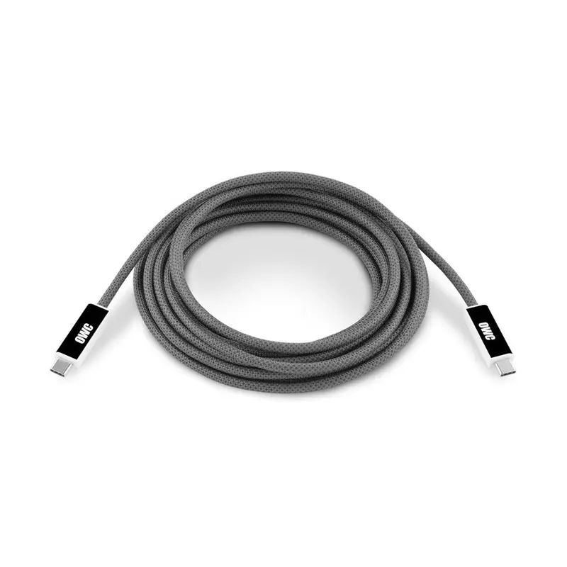 OWC USB4 USB-C Active Optical Tethering Cable 40 Gb/s (10')