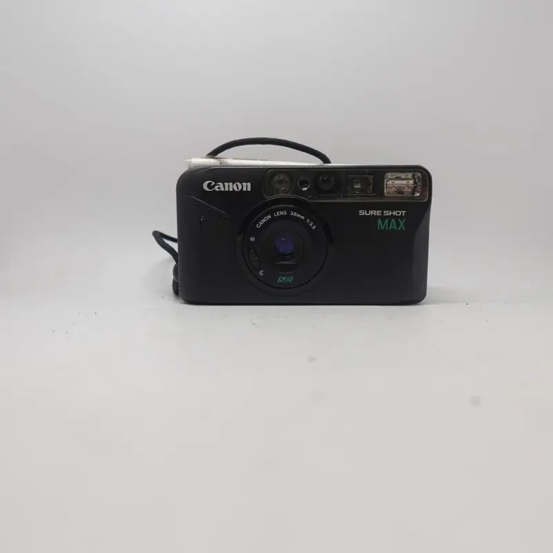 Used Canon Sure Shot Max 35mm Point and Shoot Camera | Black | U8