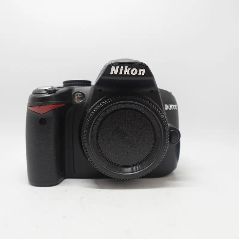 Used Nikon D3000 DSLR Camera Body | Black | U9