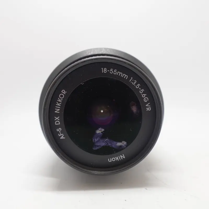Used Nikon DX AF-S Nikkor 18-55mm f/3.5-5.6G VR Lens | Black | U9