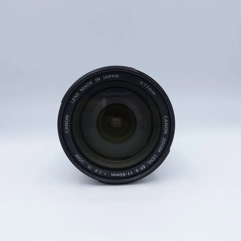 Used Canon EF-S 17-55mm f/2.8 IS USM DSLR Lens | Black | U9