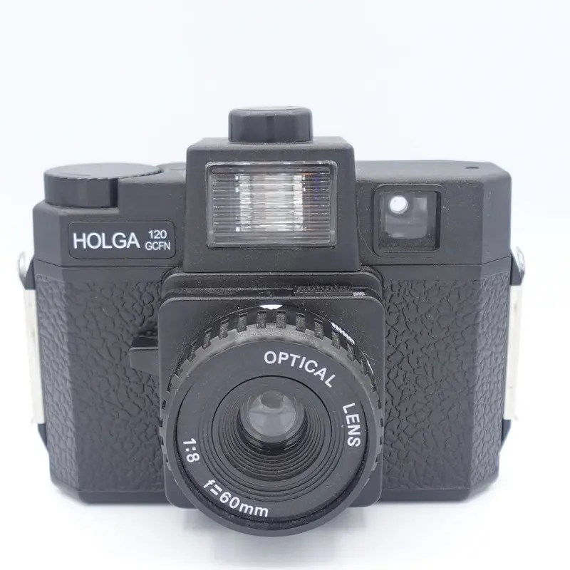 Used Holga 120 GCFN Medium Format Point and Shoot Camera | Black | U9