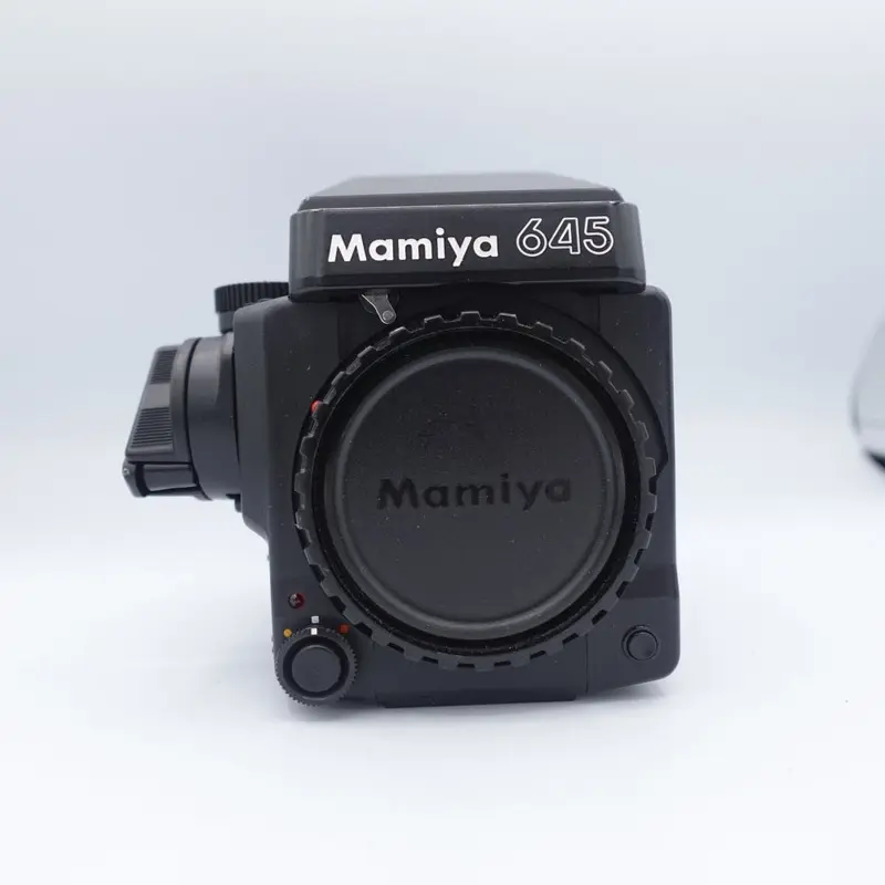 Used Mamiya 645 Super Modular Camera Body w/ AE Prism Finder | Black | U9