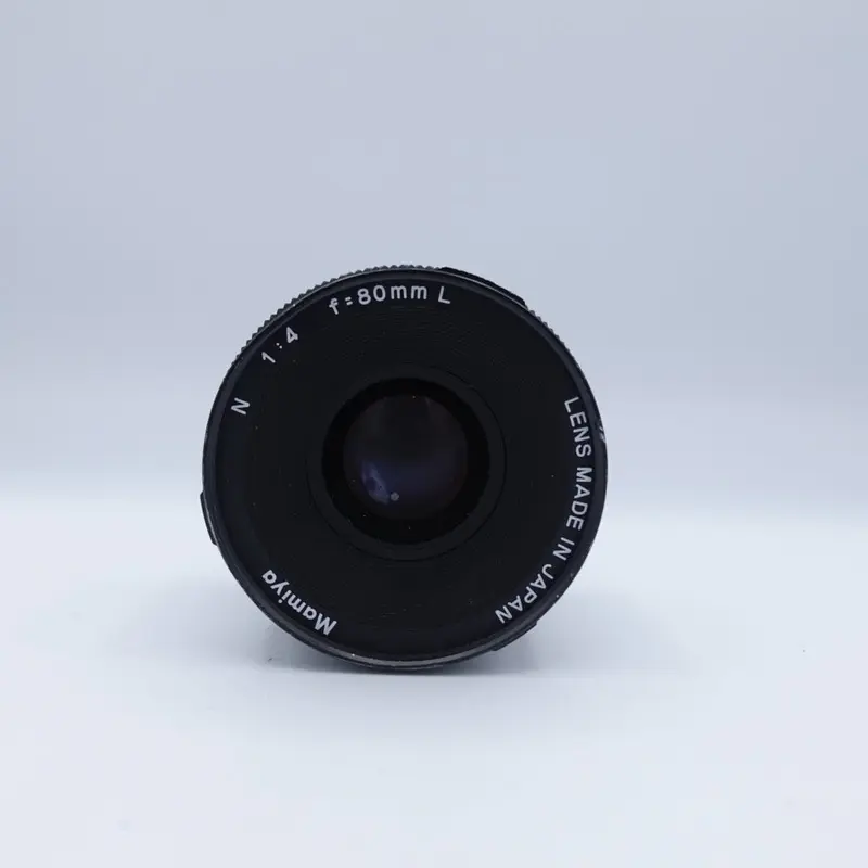Used Mamiya N 80mm f/4 L Lens | Black | U9