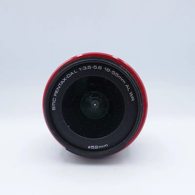 Used Pentax-Dal SMC 18-55mm f/3.5-5.6 AL WR Zoom Lens | Red | U8