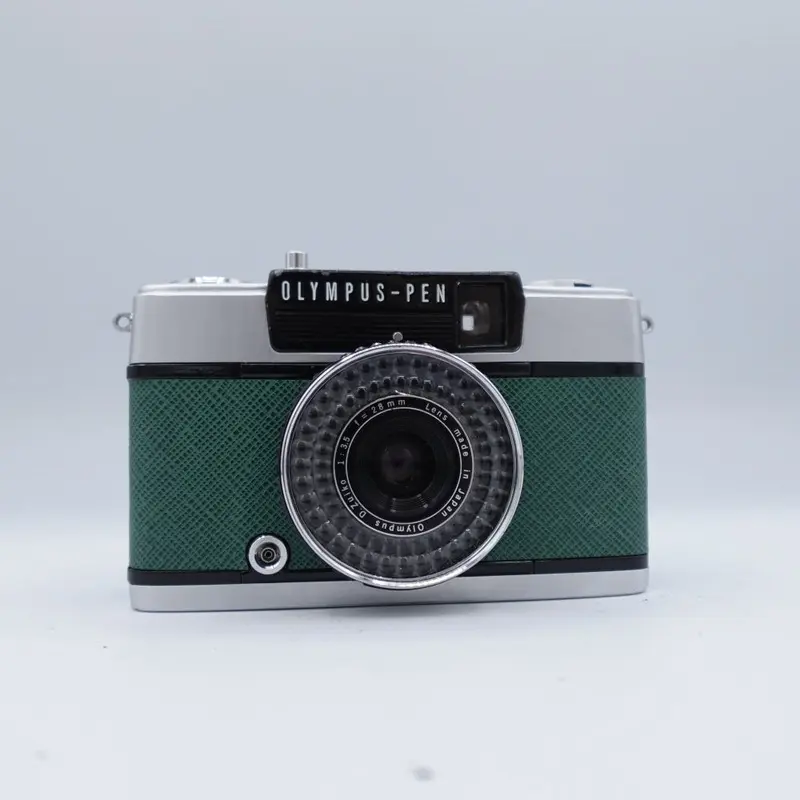 Used Olympus-Pen EE-3 Half Frame 35mm Point and Shoot Camera | Green | U9