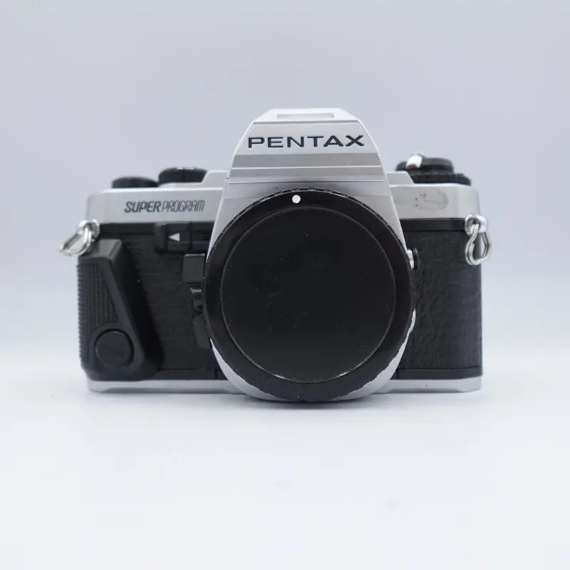Used Pentax Super Program 35mm SLR Camera Body | Chrome | U8