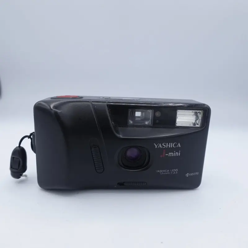 Used Yashica J-Mini 35mm Point and Shoot Camera | Black | U9