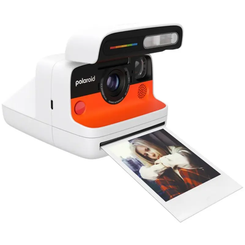 Polaroid Flip Instant Camera Color Starter Set | Black, 8 Exposures
