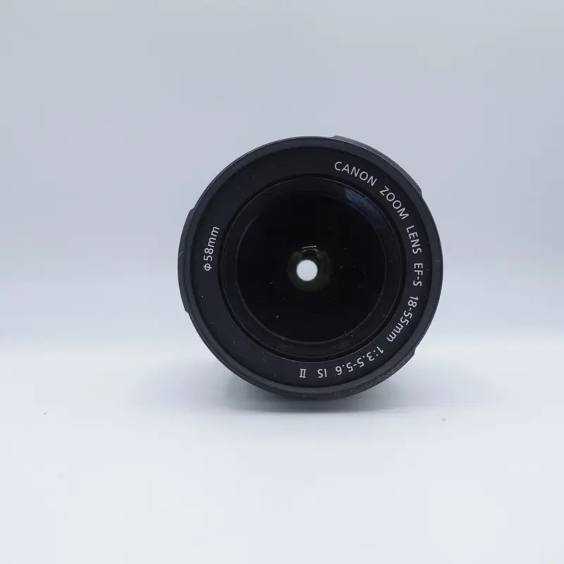 Used Canon EF-S 18-55mm f/3.5-5.6 IS II Zoom Lens | Black | U9