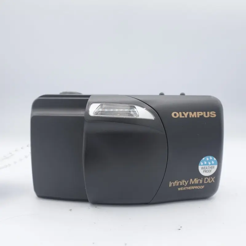Used Olympus Infinity Mini DLX 35mm Point and Shoot Camera | Grey | U8