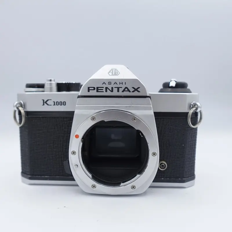 Used Pentax K1000 35mm SLR Camera Body | Chrome | U8