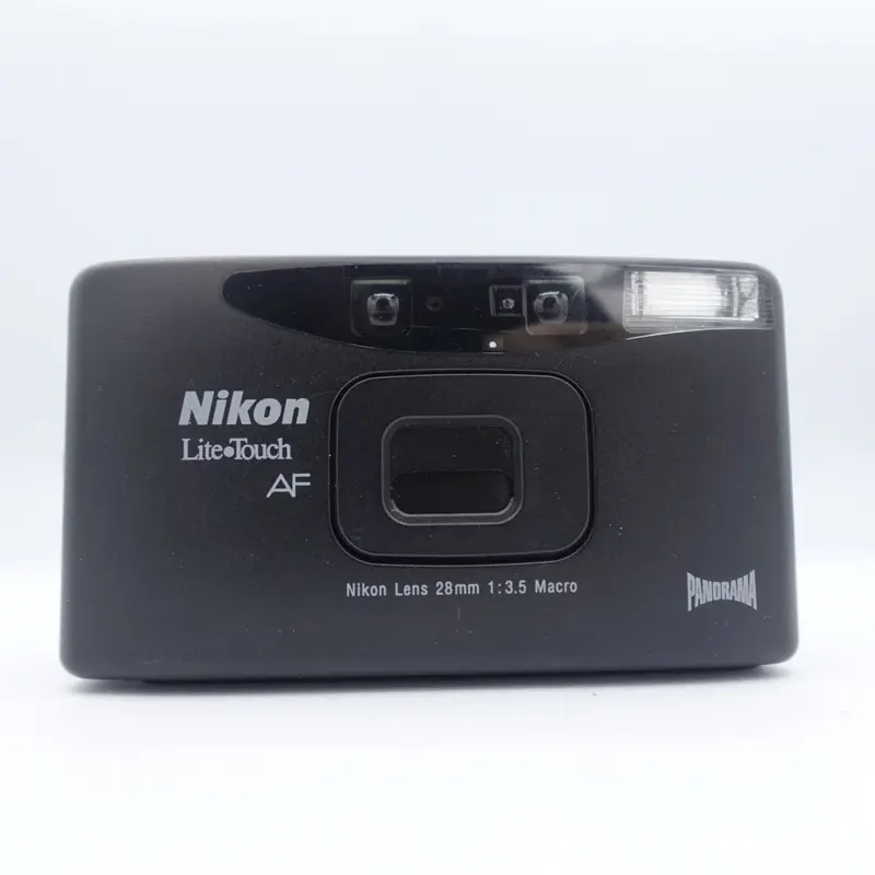 Used Nikon Lite Touch AF 35mm Point and Shoot Camera | Black | U9+