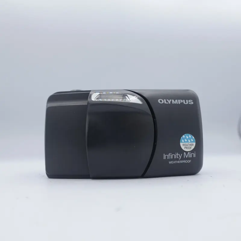 Used Olympus Infinity Mini 35mm Point and Shoot Camera | Grey | U9