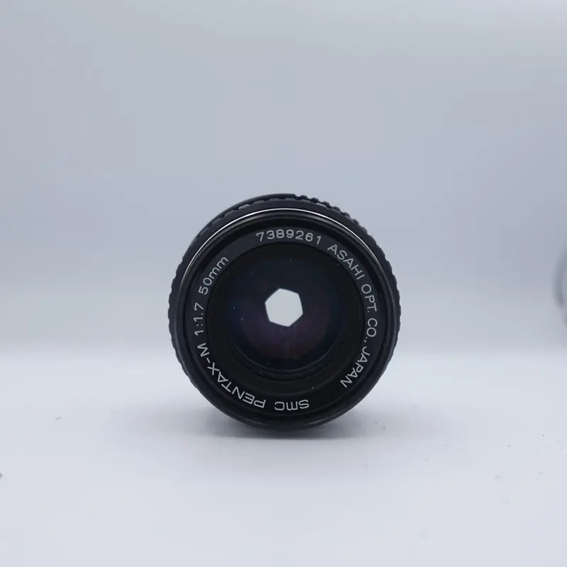Used Pentax-M SMC 50mm f/1.7 SLR Lens | Black | U9