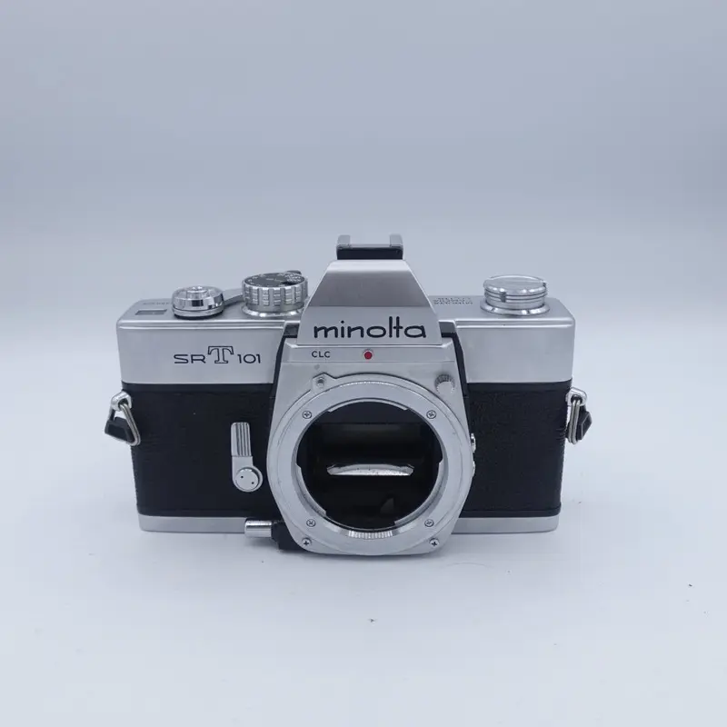 Used Minolta SR-T 101 35mm SLR Camera Body | Chrome | U9
