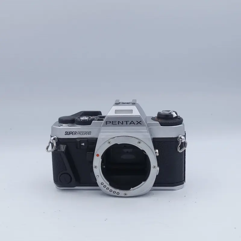 Used Pentax Super Program 35mm SLR Camera Body | Chrome | U9