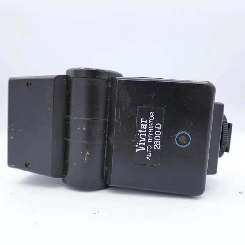 Used Vivitar Auto Thyristor 2800 D Flash | Black | U8