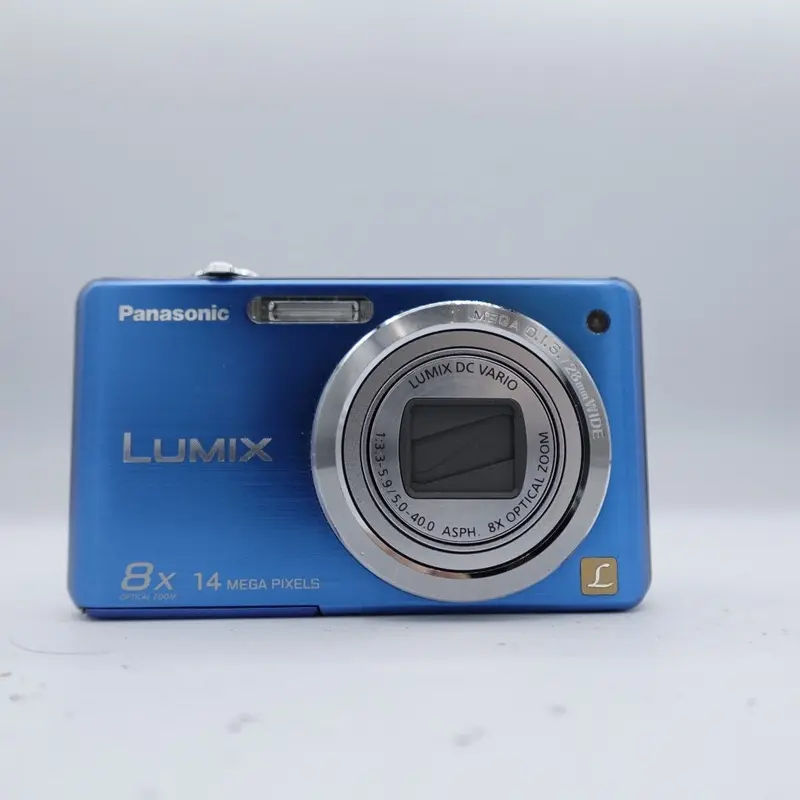 Used Panasonic Lumix DMC-FH20 Digital Point and Shoot Camera | Blue | U8+