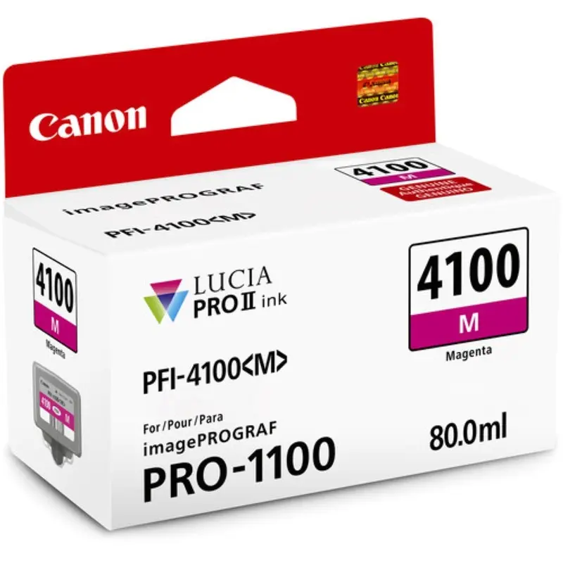 Canon PFI-4100 Magenta Pigment Ink Tank | 80mL