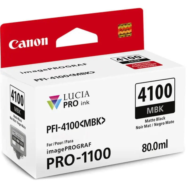 Canon PFI-4100 Matte Black Pigment Ink Tank | 80mL