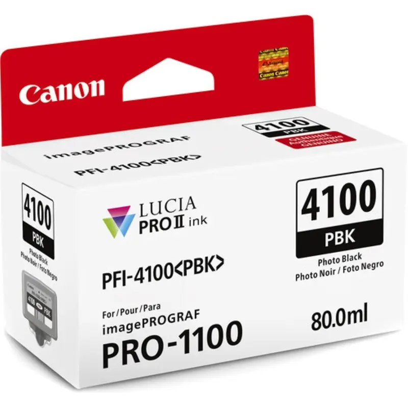 Canon PFI-4100 Photo Black Pigment Ink Tank | 80mL