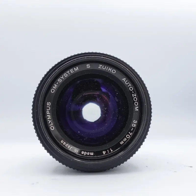 Used Olympus OM-System S Zuiko Auto-Zoom 35-70mm f/4 Lens | Black | U9