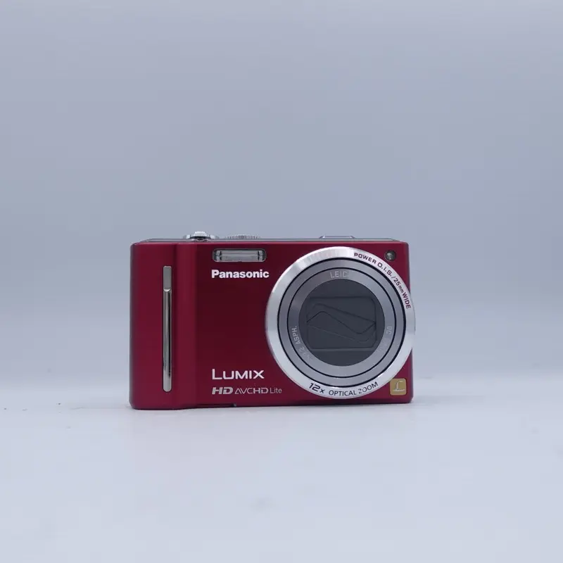 Used Panasonic Lumix DMC-ZS7 Digital Point and Shoot Camera | Red | U8